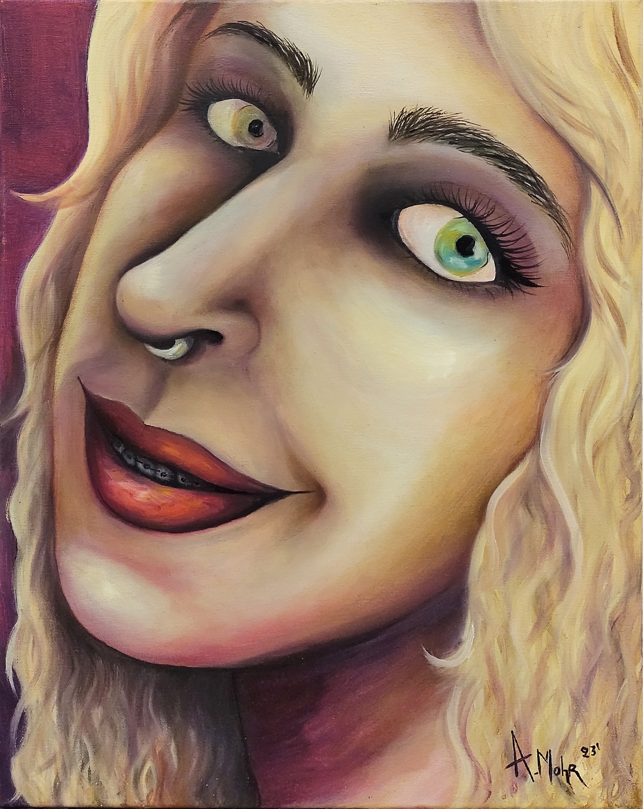 40 x 50cm oleo sobre lienzo
